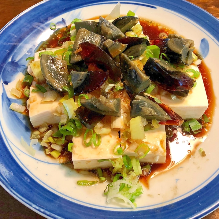 おつまみに ピータン豆腐 レシピ 作り方 By きのこのみみ 楽天レシピ